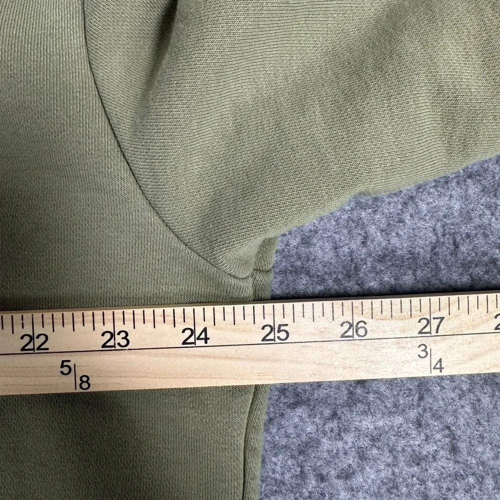 Vintage Kappa Hoodie Men's Khaki Green Pullover Sweatshirt‎ Logo XXL 2XL